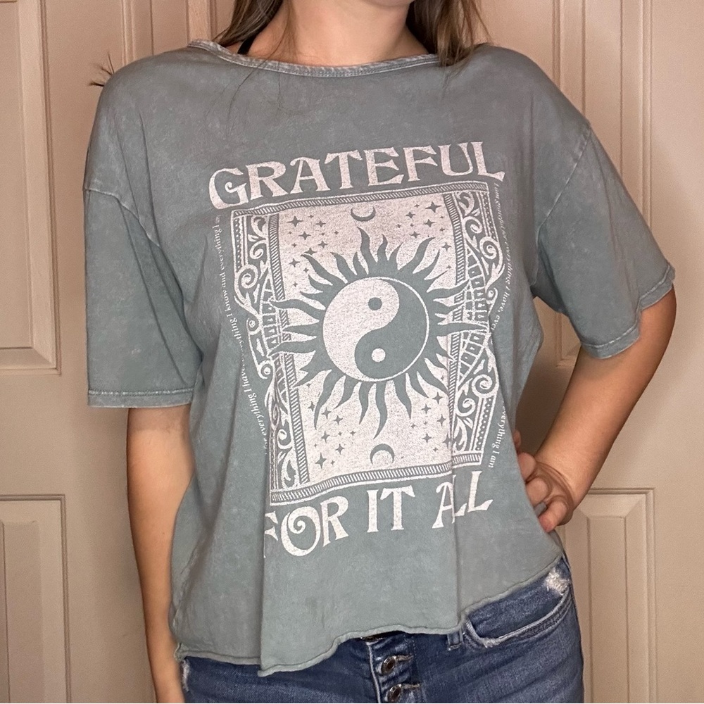Light blue lightweight shirt